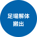足場解体搬出